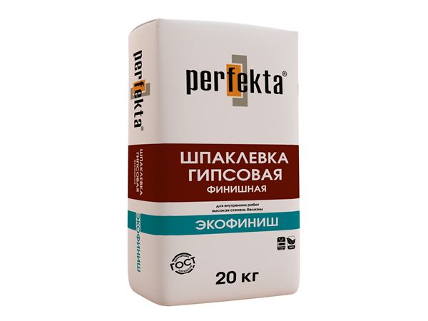 ШПАКЛЕВКА ГИПСОВАЯ Perfekta® “ЭКОФИНИШ”